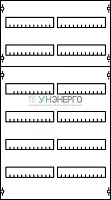 Панель для установки модулей 2ряда/6реек ABB 2V2A Панель для установки модулей 2ряда/6реек ABB 2V2A