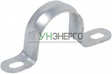 Скоба крепежная двухлапковая d25-26мм метал. (уп.10 шт) IEK CMAT11-25-010 Скоба крепежная двухлапковая d25-26мм метал. (уп.10 шт) IEK CMAT11-25-010