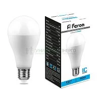 Лампа светодиодная Feron LB-130 Шар E27 30W 6400K 38196