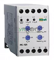 Реле контроля фаз РК-101 380В тип 01 DEKraft 23300DEK Реле контроля фаз РК-101 380В тип 01 DEKraft 23300DEK