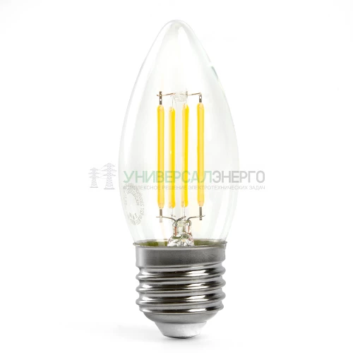 Лампа светодиодная Feron LB-66 Свеча E27 7W 6400K 38272 фото 6
