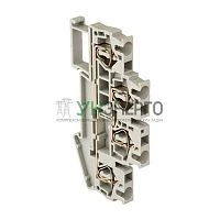 Колодка клеммная ST-2.5 26А двойн. пружинная сер. EKF plc-jxb-st-2.5-4-2 Колодка клеммная ST-2.5 26А двойн. пружинная сер. EKF plc-jxb-st-2.5-4-2