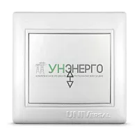 Переключатель проходной 1-кл. СП Севиль 10А IP20 бел. UNIVersal С0025