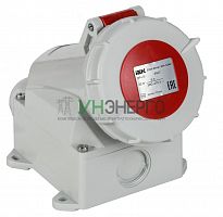 Розетка стационарная ССИ-1142 16А 4п 3P+PE 6ч 380В IP67 IEK PSR12-016-4-0-67 Розетка стационарная ССИ-1142 16А 4п 3P+PE 6ч 380В IP67 IEK PSR12-016-4-0-67