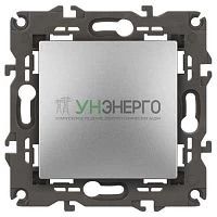 Переключатель перекрестный 1-кл. СП Elegance 14-1108-03 10А IP20 250В 10AX механизм алюм. Эра Б0034259