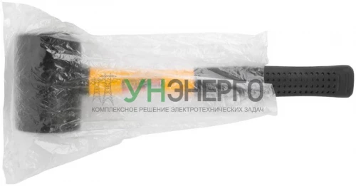 Киянка 65мм 680г фибергласовая ручка резинов. FIT 45494 фото 3