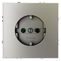 Розетка 1-м СП S70 16А с заземл. механизм шелк Voltum VLS040104 Розетка 1-м СП S70 16А с заземл. механизм шелк Voltum VLS040104