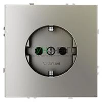 Розетка 1-м СП S70 16А с заземл. механизм шелк Voltum VLS040104 Розетка 1-м СП S70 16А с заземл. механизм шелк Voltum VLS040104