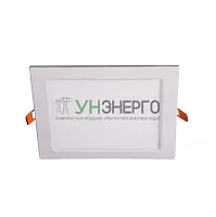 Светильник светодиодный PPL-S WH 12Вт 6500К IP40 170мм ДВО встраив. ультратонкий квадрат JazzWay 5008366A Светильник светодиодный PPL-S WH 12Вт 6500К IP40 170мм ДВО встраив. ультратонкий квадрат JazzWay 5008366A