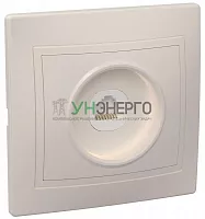 Розетка компьютерная 1-м СП Кварта РК10-ККм IP20 крем. IEK EKK10-K33-DM