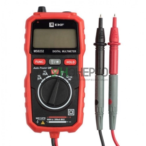 Мультиметр цифровой MS8232 Expert EKF In-180701-pm8232 фото 4