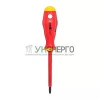 Отвертка Professional PH-FL2х100мм VDE 1000В EKF ph-fl-2-100-pro-in