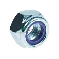 Гайка М8 с контрящим кольцом (DIN 985) (уп.200шт) Промрукав PR08.3623