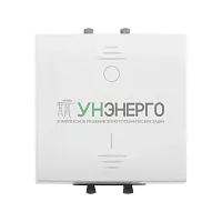 Выключатель модульный 1-кл. 2п 2мод. Avanti "Белое облако" 16А IP20 бел. DKC 4400222