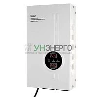 Стабилизатор напряжения U-DTRS-1500W 1ф 1.5кВА релейный ультратонкий настен. Uniel UL-00010578