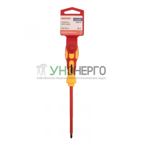 Отвертка "Электрика" PH0 100мм REXANT 12-4716 фото 4