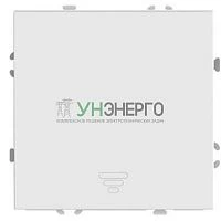 Выключатель 1-клавишный самовозвратный (механизм), STEKKER, 250В, 10А, серия Эмили, RSW10-5112-01, белый фарфор, soft touch 50324