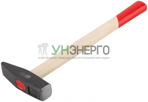 Молоток кованый 400г деревянная ручкар. FIT 44204 фото 2