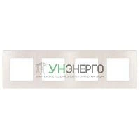 Рамка 4-м 12-5104-15 сатин перламутр Эра Б0052538
