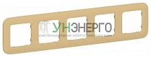 Рамка 5-м СП FLITE РУ-5-А-ФлШм шамуа IEK FI-M52-31-20-K89 Рамка 5-м СП FLITE РУ-5-А-ФлШм шамуа IEK FI-M52-31-20-K89