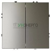 Выключатель 2-кл. СП S70 10А механизм шелк Voltum VLS020104