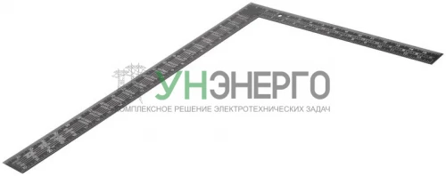 Угольник столярный цельнометаллический 400х600мм MOS 19616М фото 5