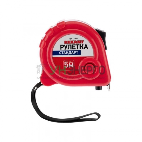 Рулетка измерительная "Стандарт" 5мх25мм Rexant 12-9002 фото 3