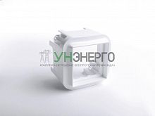 Блок установки 1-м СП для механизмов серии Mosaic 45х45 пустой бел. IEK 782225 Блок установки 1-м СП для механизмов серии Mosaic 45х45 пустой бел. IEK 782225