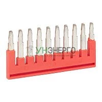 Перемычка втычная для ST/Push-in 2.5 10PIN (уп.10шт) EKF plc-per-st-10PIN-2.5 Перемычка втычная для ST/Push-in 2.5 10PIN (уп.10шт) EKF plc-per-st-10PIN-2.5