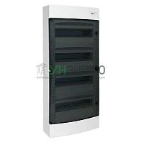 Щит распределительный навесной Unix 4х12мод. IP41 прозр. дверь PROxima EKF ux-4x12-n