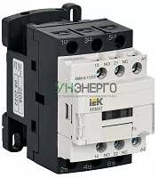 Контактор КМИ-А-11212 LC1D 12А кат. 230В AC 1НО+1НЗ AC-3 IEK AR-ACC-11-012-230-11 Контактор КМИ-А-11212 LC1D 12А кат. 230В AC 1НО+1НЗ AC-3 IEK AR-ACC-11-012-230-11
