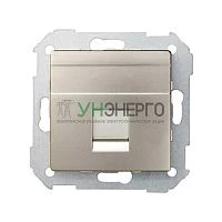 Адаптер на 1 RJ45 коннектор Simon82 шампань 82005-34