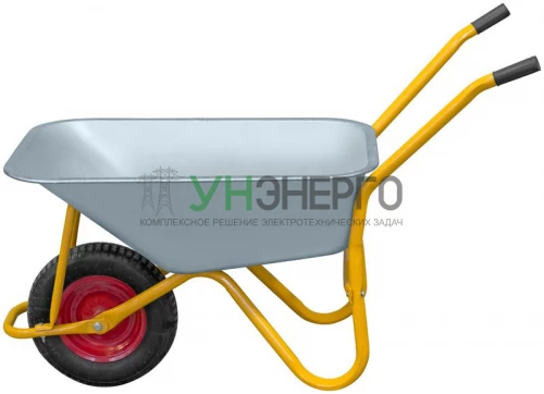 Тачка строительная 75л грузоподъемность 170кг FIT 77556 фото 2