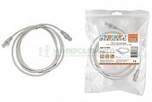 Патч-корд народный U/UTP Cat 5e 4PR 24AWG PVC, литой 2 м, серый Патч-корд народный U/UTP Cat 5e 4PR 24AWG PVC, литой 2 м, серый