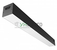 Светильник светодиодный офисный LPL-6009 900х55х55 36Вт 4000К LED черн. Ultraflash 15547