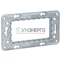 Суппорт 4мод. Unica Modular Zamak SchE NU7104