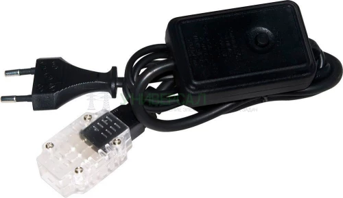 Контроллер 10-50м для квадр. дюралайта LED-F3W со светодиодами, шнур 1м, LD121 26075