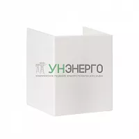 Соединитель 40х40 бел. Plast PROxima (уп.4шт) EKF conw-40-40x4