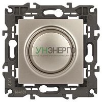 Светорегулятор поворотно-нажимной 400ВА 230В 14-4101-04 Elegance шампань ЭРА Б0034342