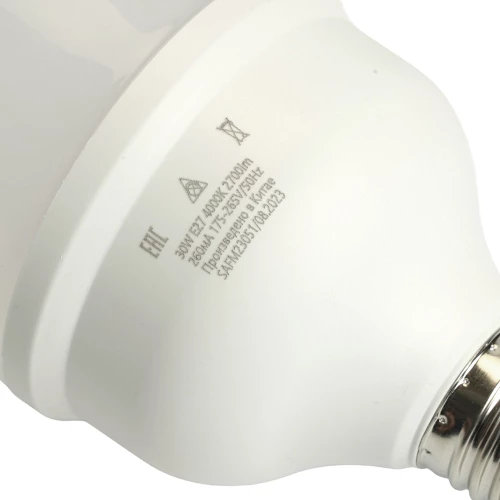 Лампа светодиодная SAFFIT SBHP1030 E27 30W 4000K 55090 фото 4