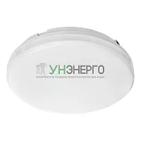 Светильник светодиодный Feron AL3025 с БАП в пластиковом корпусе 18W 4000K IP65 белый 48297