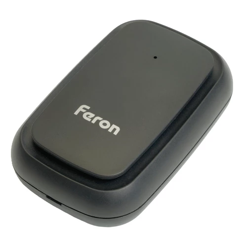 Звонок дверной беспроводной Feron E-381 Электрический 38 мелодий черный с питанием от батареек 48921 фото 2