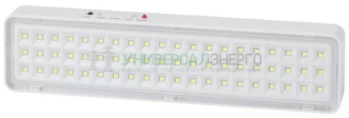 Светильник светодиодный DBA-103-0-20 60LED 5ч IP20 аварийный непостоянный Эра Б0044396