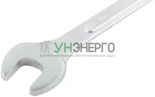 Ключ рожковый усиленный "Модерн" 10х13мм FIT 63495 фото 6