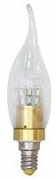 Лампа светодиодная, 12LED(4.5W) 230V E14 2700K, LB-71 25469