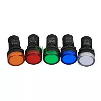 Лампа AD22DS(LED) матрица 22мм 230В крас. КЭАЗ 238566