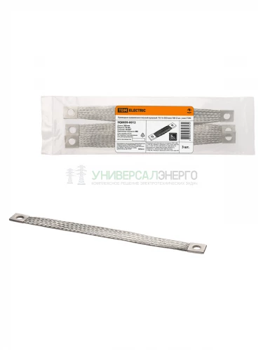 Проводник заземления плоский луженый  ПЗ 16-300 (3 шт. упак) ТDM