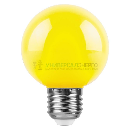 Лампа светодиодная Feron LB-371 Шар E27 3W желтый 25904 фото 4