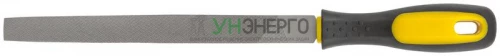 Напильник прорезиненная ручка полукруглый 200мм FIT 42591 фото 4