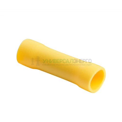 Гильза соединительная изолированная STEKKER LD301-4060 сечение 4.0-6.0 мм2, 48A, желтый (DIY упаковка 10 шт) 39402 фото 3